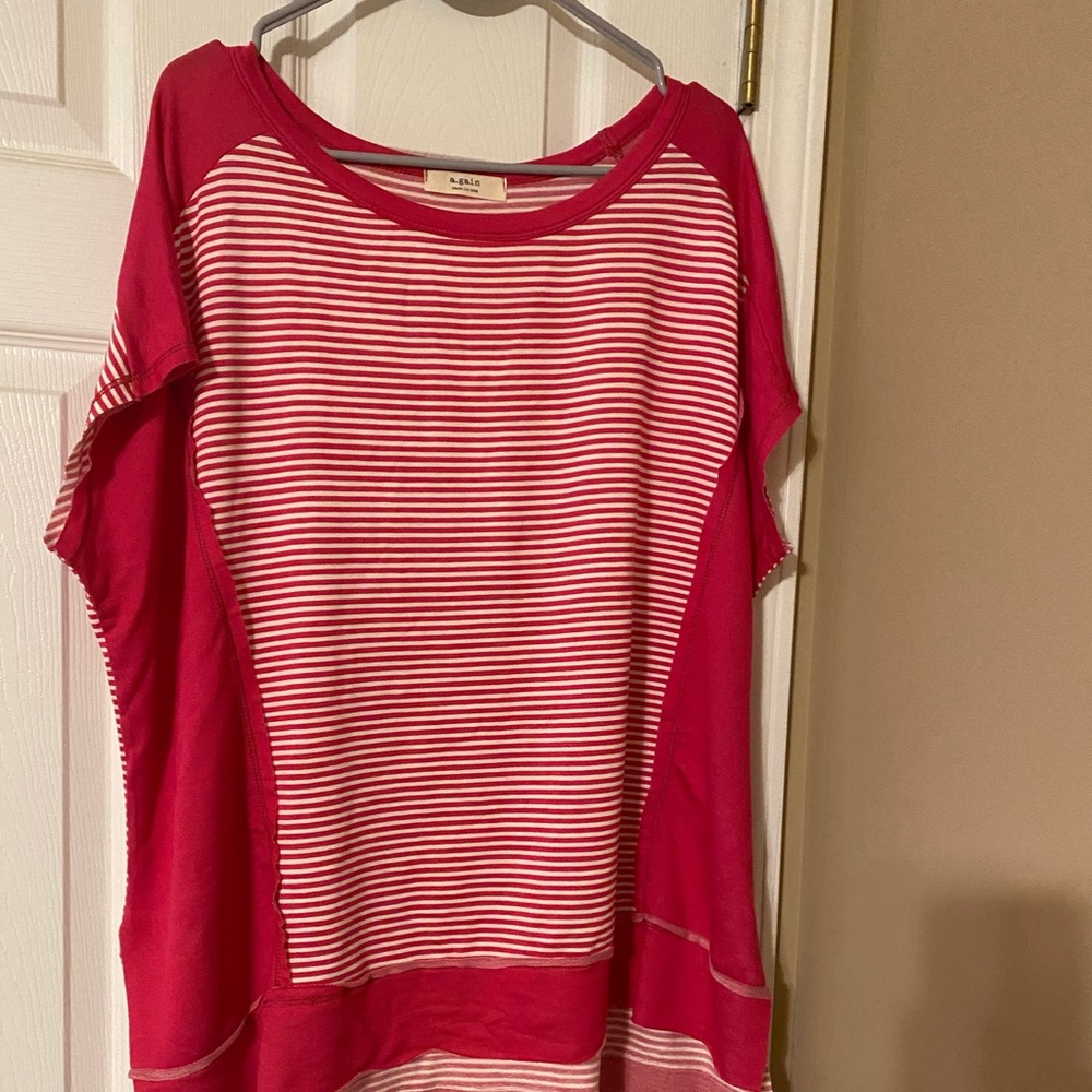 Color block shirt, never worn $20